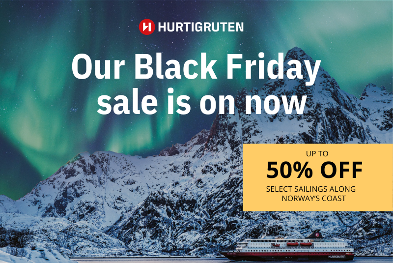 Hurtigruten - Black Friday Sale